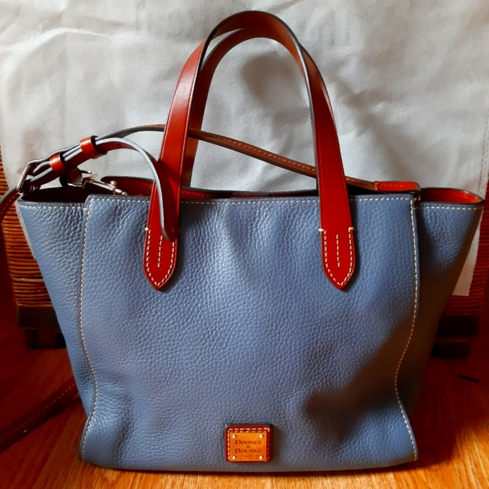 Dooney & Bourke slate blue purse